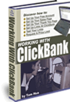Product picture Working with ClickBank