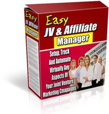 Product picture Easy JV and Affiliate Manager